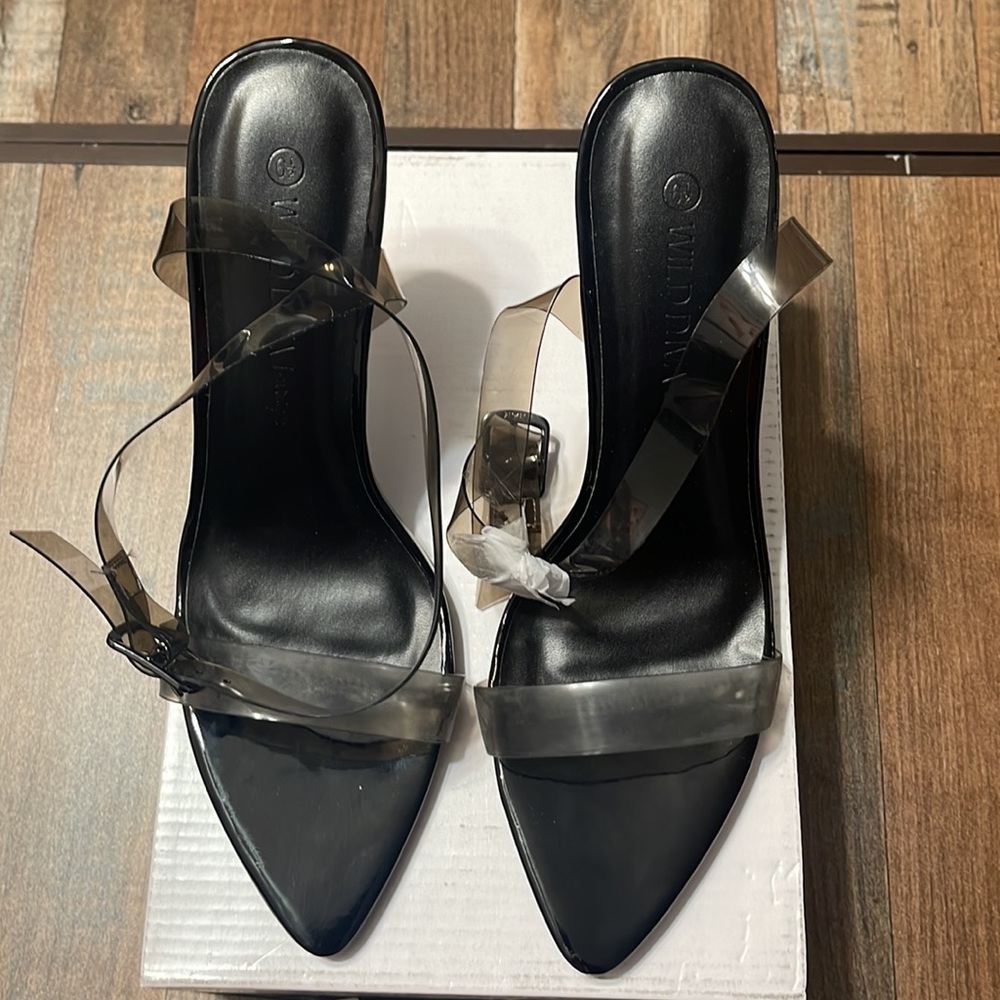 Wild Diva Lounge Black High Heels